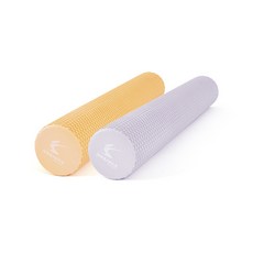 해피DA875] 아이워너 슬림 EVA 폼롤러 60cm, 코랄핑크／FREE, 1개