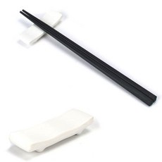 멜라민 커트러리 받침 수저받침 7.3x2.3cm 6호 화이트 mas72pBA