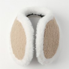 메가디자인 방한 귀마개 브라운 방한 액세서리 보온 귀마개