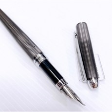 白金牌 書法尖鋼筆 PTA-700 藝術鋼筆 德國筆頭 金屬筆身 高質感 附盒子, 書法筆尖1.5mm, 黑