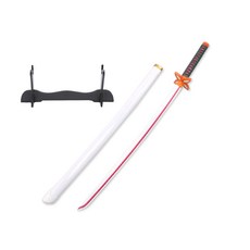 코스프레 검 일륜도 칼 목검 42종 75cm 104cm 거치대 포함, 07_츠유 카나 M-75cm KAL-M07, 1개