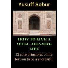 (영문도서) How to Live a Well-Meaning Life: 12 core principles of life for you to be a successful Paperback, Independently Published, English, 9798365098817