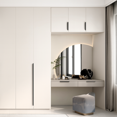 다용도 싱크대 서랍장 간편 무타공 설치 가구 히든 손잡이, 그레이