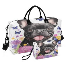 Senya 고양이 여행용 더플 백 체육관 가방 그레이 만화 위켄더 여성용 세면도구 여행 토트백 수영 포함