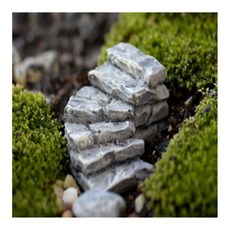 조은생활 미니어처 돌계단 1P 미니어쳐소품, 직선형