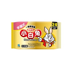 小林製薬 小白兔暖暖包 24小時持續恆溫, 1個