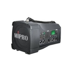 MIPRO 便攜式無線擴音機, 1個, MA-100 單支麥克風,手握式+腰掛領夾式麥克風