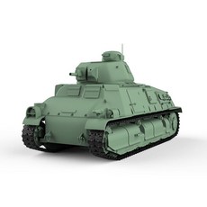 모델 키트 전함 구축함 전차 전투 보병 크루저 스웨덴, 무도색 탱크, 1개