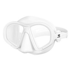 AROPEC SHALE MASK 低容積雙面鏡 自潛面鏡 (霧框), 面鏡(白)