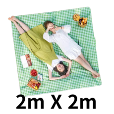 유성통상 대형 피크닉 방수 돗자리 매트, 그린