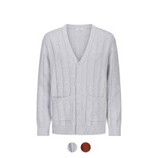 앤드지 세미오버핏 스카시 포켓 니트 가디건_BZD1EC1105 363604