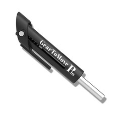 기어투무브 드랍세트핀 웨이트블럭 보조기구 핀, 블랙, 1개