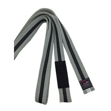 시노 유도띠 유도벨트 블랙벨트 주짓수 태권도 도복, 1개, 그레이블랙 스트랩-자수 없음