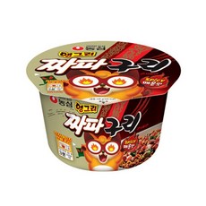 농심 앵그리짜파구리 큰사발 108g, 1개