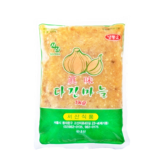 서산 다진마늘(냉동)1kg / 마늘 냉동마늘 냉동다진마늘 간마늘, 1kg, 9개
