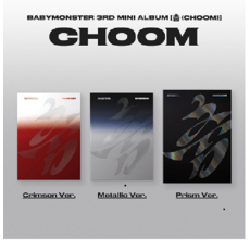 BABYMONSTER 第三張迷你專輯 CHOOOM, Babymonster-迷三-Crimson ver.
