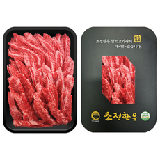 초정한우 2등급 한우암소 갈비살 구이용, 200g, 2개
