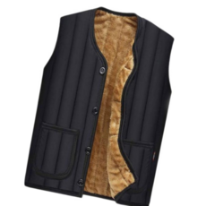 겨울용품 남성 패딩 융털조끼 방한 털조끼 등산 낚시 아웃도어