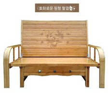 대나무평상 야외 접이식 접이식평상 실내 간이 베드, 80x188cm 둥근 핸드레일