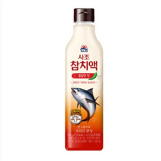 사조 참치액 참치액젓 칼칼한맛, 500g, 4개
