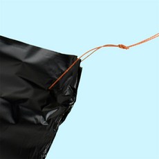 우아한집사 대형식당봉투 대용량쓰레기, 흑색