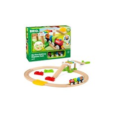 브리오 BRIO 레일 웨이 초보자 세트 18 피스 33727, 1개