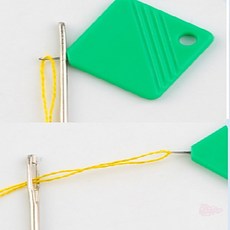 앨리스샵 바늘실 끼우개 바느질도구, 화이트