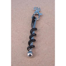 다기능 캠핑 장비 도구 병따개 야외 미니 코르크 스크류 레드 와인 키링, 색상: 2. B, 1개