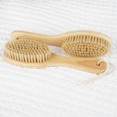 올릭 둥근 코트 브러쉬 모직 보풀제거, 우드, 1개