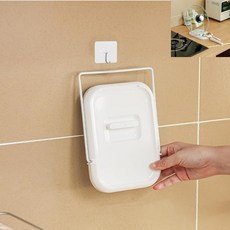 KKpxafl 냄비 뚜껑 홀더 스푼 받침대 접이식 미끄럼 방지 실리콘 베이스 주방 정리함 후크 포함 조리대 공간 절약형 식기 랙 260939, KKpxafl 냄비 뚜껑 홀더 스푼 받침대 접이식 미끄