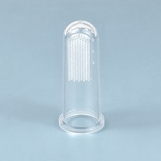 寵物手指牙刷, 透明 手指套, 1套