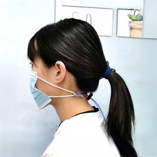 실리콘 마스크 스트랩 어린이 여성 목걸이 병원 초등학생 줄