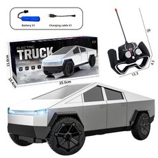 테슬라픽업 rc카 Packagingdrop 원격제어, 1개, Color box