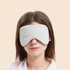 수면안대 쿨웜 기능성 눈 휴식 차광 숙면 아이마스크 편안한 착용감, A 그레이
