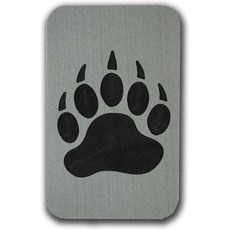 스노보드 스톰프 패드 검은곰 발 회색, 1개