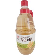 백설 양조식초 1.8L x8개, 8개