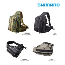 SHIMANO BS-211S 戰術斜背包/腰包，有防水加工，尺寸S/M, S迷彩綠