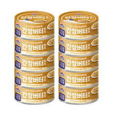 사조 간장버터 참치, 100g, 10개