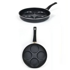 후라이팬 24x4cm 4구 계란팬 8호 원형 에그팬 77050EA 1(ea), 구성품