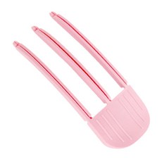 髮根蓬鬆夾, 1個, 粉色