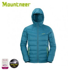 Mountneer 男 700FP鵝絨外套 海藍