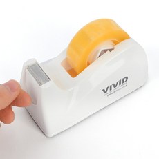 비브랜드 심플 테이프 커터기 커팅기 디스펜서 거치대 1개