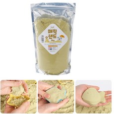 잘뭉치는 고운입자 실내 모래놀이 매직샌드 어린이집교구 조카선물 EQ 상상력, 1개, 3kg