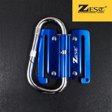 제스트 공구걸이 Z-TR33 슬라이딩 타카 낙하방지 홀더 카라비너 겐사키 망치 빠루 스텐, 1개