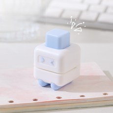 미소데이샵 귀여운 1구 펀칭기 키캡모양 미니 문구, 1개, 블루