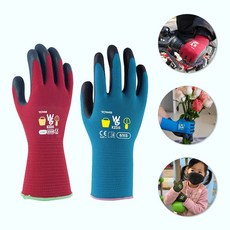 토와 키즈장갑 미끄럼방지 어린이 목장갑 체험장갑, 5호, 그린, 1개