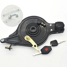 후방 브레이크 자전거 전기 잠금 장치가있는 무소음, 2. 100type with lock, 1개