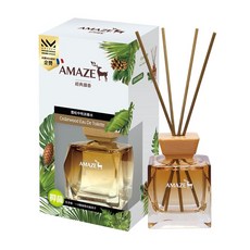 Amaze 森林擴香 經典擴香-雪松中性淡香水(100ml), 1個, 柑橘,杜松,鼠尾草,琥珀,雪松