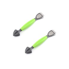 인체공학적 손잡이가 있는 다기능 레몬 제스터 강판 및 착즙기 2Pcs 요리용 주방 도구 컴팩트