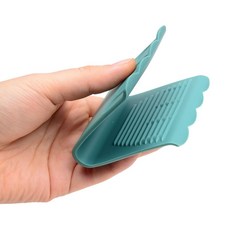 냄비손잡이 냄비손잡이 주방 실리콘 국산 세트 2P, 핸디 2P 카키, 핸디 2P 카키, 1개